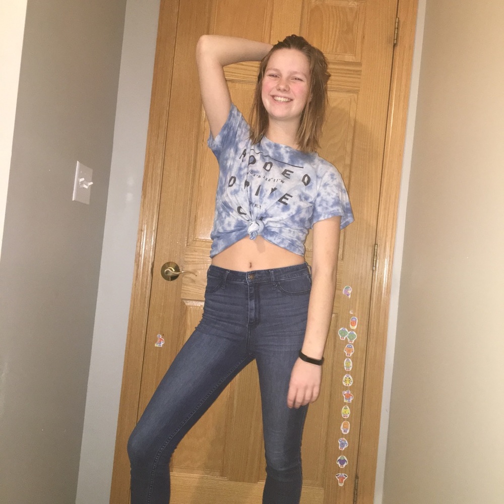 Cotton on crop top